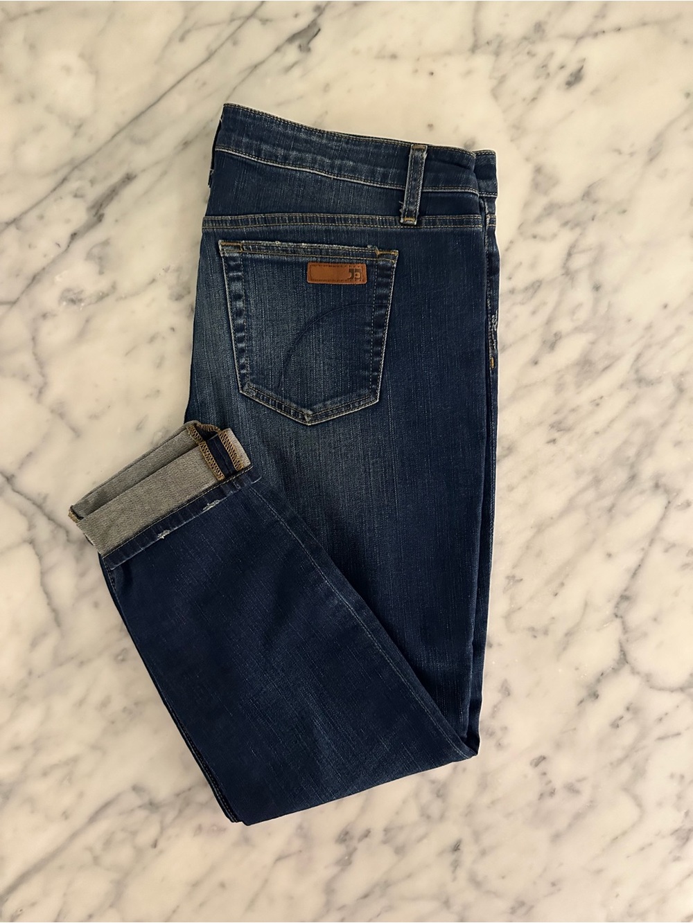 Joe's Jeans Distressed Blue Denim - Women's Skinny Ankle 32 Waist